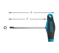 Hazet pour l'atelier Tournevis Torx Taille (tournevis) T 6 Longueur de la lame: 80 mm 1 pc(s)