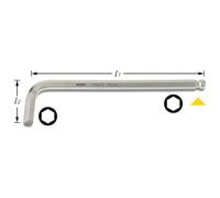 HAZET Tournevis d'angle 2105LG-03 Hexagone intérieur profil 3