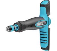 HAZET Tournevis dynamométrique 6005CT-100, 1/4" avec poignée transversale, 4-10 Nm, précision 6%, longueur 198 mm, réversible droite/gauche, mécanisme de roue libre, ergonomique