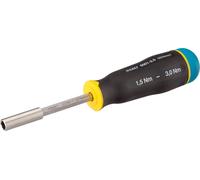 HAZET Tournevis dynamométrique 6001-3.0/3 Nm min-max : 1.5 - 3 Nm Tolérance : 6% Hexagone creux 6,3 (1/4 pouce) Nombre d'outils : 3