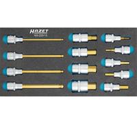 HAZET tournevis Socket Lot 12,5mm 1/2 " Hexagonal Intérieur 13-tei