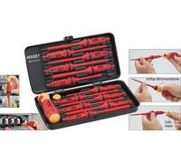 Hazet VDE Lots de lames de rechange 14 pièces vis à fente, cruciforme Phillips, vis Pozidriv, TORX® intérieur
