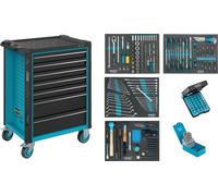 HAZET Werkstattwagen servante d'atelier Assistent ∙ mit Sortiment 179N-7/220 ...
