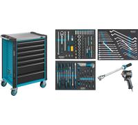 HAZET Werkstattwagen servante d'atelier Assistent ∙ mit Sortiment 179NX-7/137...