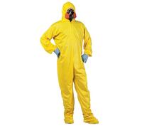 HAZMAT Suit & Mask Fancy Dress Costume Standard