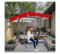 Hazomeu Tissu Oxford 600d Enduit d'argent De Haute Qualité Toit De Balancelle De Jardin Imperméable,Protégé Contre Les UV Auvent De Remplacement Garden Winds