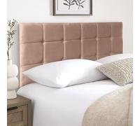 HB-1 Tête de lit pour lit - Tête de lit cube de 61 cm - Tête de lit pour divan, chambre à coucher et mobilier d'hôtel, tête de lit élégante en peluche douce (lilas, 70,9 cm, petit simple)
