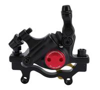 HB-100 Étrier de frein à disque hydraulique, pack de vélo électrique en alliage d'aluminium pour scooter électrique et vélo de route (noir)