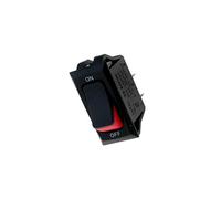 HB-110-C7N-BBR-A ROCKER SPST Pos: 2 OFF-ON 16A/250VAC noir-rouge manque CANAL EL