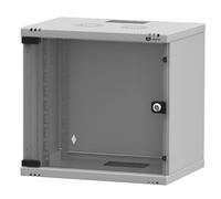 HB-DIGITAL Armoire réseau 19" 9HE à Montage Mural avec Porte vitrée - Boîtier Mural avec Serrure de Porte pour routeurs EDP - Panneau de Brassage - Capacité de Charge 60 kg Robuste - Profon
