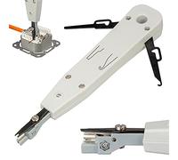 hb-digital Outil LSA DSL ISDN LAN Outil de poinçonnage sans ceinture pour connecteurs réseau Panneau de brassage CAT5 CAT6 CAT7 Coupe-fil Ciseaux pour outil de poinçonnage