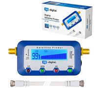HB Digital SATFINDER avec écran LCD numérique et Signal sonore + câble de Connexion F + Sat-Finder Manuel Allemand