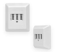 hb-digital TAE NF/F socket Telephone socket Surface mount 2X phone and 1x extension NTBA answering machine DSL splitter NFF modem junction box suitable for telephone connections