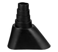 HB-DIGITAL Universelle manchette en caoutchouc Noir pour tuyaux de 32-60 mm de diamètre + Manchette d'étanchéité de mât Manchette d'étanchéité
