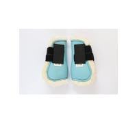 HB guêtres petites pointures avec fourrure Shetland Bleu Clair