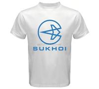 HB3rd2efd Sukhoi-Russian-Aircraft-Company-Logo-White-T-Shirt