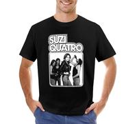 HB3rd2efd Suzi-Quatro-T-Shirt-Top-Short-t-Shirt-Cat-Shirts-Graphic