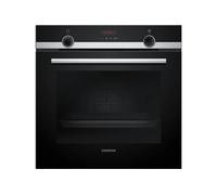 Siemens iQ300 HB574ABR3F four 71 L 3600 W Noir, Acier inoxydable