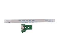 Hbaebdoo Pour Manette Port de charge USB Panneau de prise -055 5TH V5 12 broches Cable