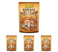 HBAF - Amande Salée Caramel & Bretzel - 1 X 120 GR (Lot de 4)
