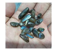 HBALDTEDC Gravier décoratif pour Aquarium, Pierre concassée Reiki Feldspath 6-9 mm Décoration de Jardin d'aquarium Pack de 50 g ou 100 g(50g)