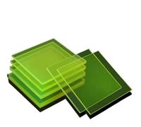 HBALDTEDC Panneau de Caoutchouc Solide， Feuille de polyuréthane épaisseur 1-10 mm(300x300mm,Thickness 4mm)