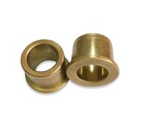 HBALDTEDC Roulements de Manchons de Bride, Lot de 5 roulements à Huile à Bride autolubrifiants ID18 mm, Base en cuivre, Manchon en Alliage OD24/32 mm(18x24x25 30x3mm)