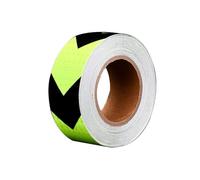 HBALDTEDC Ruban de signalisation de danger, Ruban adhésif réfléchissant en PVC 2 pouces x 82 pieds Multicolore(B)