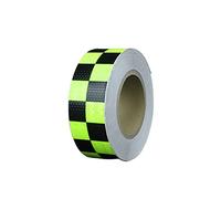 HBALDTEDC Ruban de signalisation de danger, Ruban réfléchissant 2 pouces x 82 pieds imperméable haute visibilité multicolore(H)