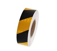 HBALDTEDC Ruban de signalisation de danger, Ruban réfléchissant 2 pouces x 82 pieds Multicolore(F)