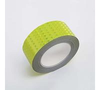 HBALDTEDC Ruban de signalisation de danger, Ruban réfléchissant multicolore de 5 cm x 20 m for remorques, voitures et camions(Grass Green)