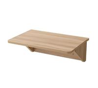 HBALDTEDC Table Pliante Suspendue au Mur, Functional Hanging Desk,Murphy Desk Foldable with One Click(Wood Color,40 * 80cm)