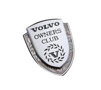 HBANMK Autocollants Emblèmes de Voiture pour Volvo V70, Logo Emblème Badge, Autocollant D'Insigne Voiture Lettres Badge Plaque Autocollant de Décoration,B