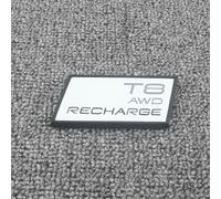 HBANMK Autocollants Emblèmes de Voiture pour Volvo XC90 XC60 XC40 B5 B6 T3 T4 T5 T6 T8, Logo Emblème Badge, Autocollant D'Insigne Voiture Lettres Badge Plaque Autocollant de Décoration,L