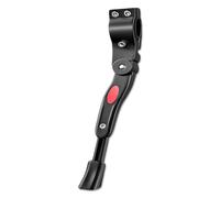 HBANMK Béquille Réglable pour Cube Stereo Hybrid 120 Pro 2021, Support Robuste en Aluminium avec Patin Antidérapant, Montage Facile pour VTT, Route, Pliant et Vélo Électrique,A Black