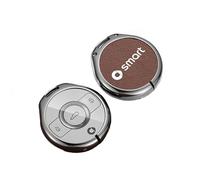 HBANMK Coque de Clé de Voiture pour Smart #1#3 Pro+, Housse de Protection des Clés de Voiture, Etui Cles Étui Clés, Couvre Clef Cache Cle Voiture Telécommande,B Brown-1