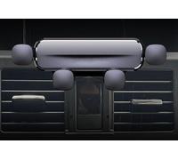HBANMK Support Telephone Voiture pour Mercedes Benz GLK 2008 2009 2010 2011 2012, Porte Téléphone Voiture 360° Rotation, Socles de Téléphone Portable Stable pour Automobile Multifonctionnel,B Grey