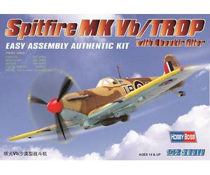 (HBB80214) - Hobbyboss 1:72 - Spitfire Mk VB Trop w/ Filter