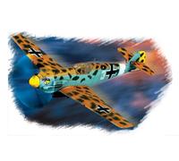 HobbyBoss Kit maquette avion Bf 109 E-4 Trop – Échelle 1:72