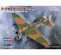 HobbyBoss Kit maquette Avion d'attaque IL-2M3 1:72 Noir (HBB80285)