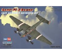 Hobbyboss - Kit de modèle d'avion Bombardier soviétique PE-2 échelle 1/72ème