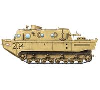 Maquette Char : Char Allemand : German Land-Wasser-Schlepper (Lws) Amphibious Tractor Early Producti-Hobby Boss