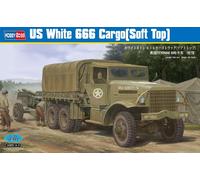 Us White 666 Cargo (soft Top) - 1:35 E -