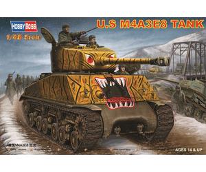 (HBB84804) - Hobbyboss 1:48 - US M4A3E8 Tank