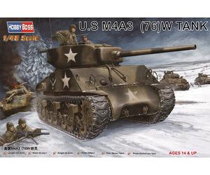 (HBB84805) - Hobbyboss 1:48 - US M4A3 (76) W Tank