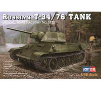 Russian T-34/76 (1943 No.112)tank - 1:48e -