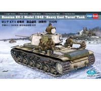 Maquette Hobby Boss Kv-1 1942 Heavy Cast Turret Tank - 1:48e -
