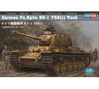 German Pz.kpfw Kv-1 756( R ) Tank - 1:48e -