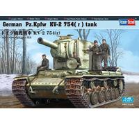 German Pz.kpfw Kv-2 754(r) Tank - 1:48e - Hobby Boss
