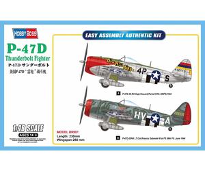 (HBB85804) - Hobbyboss 1:48 - P-47D Thunderbolt Fighter